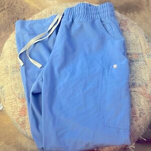 Figs ceil blue scrub pants 👖size - Large / Tall